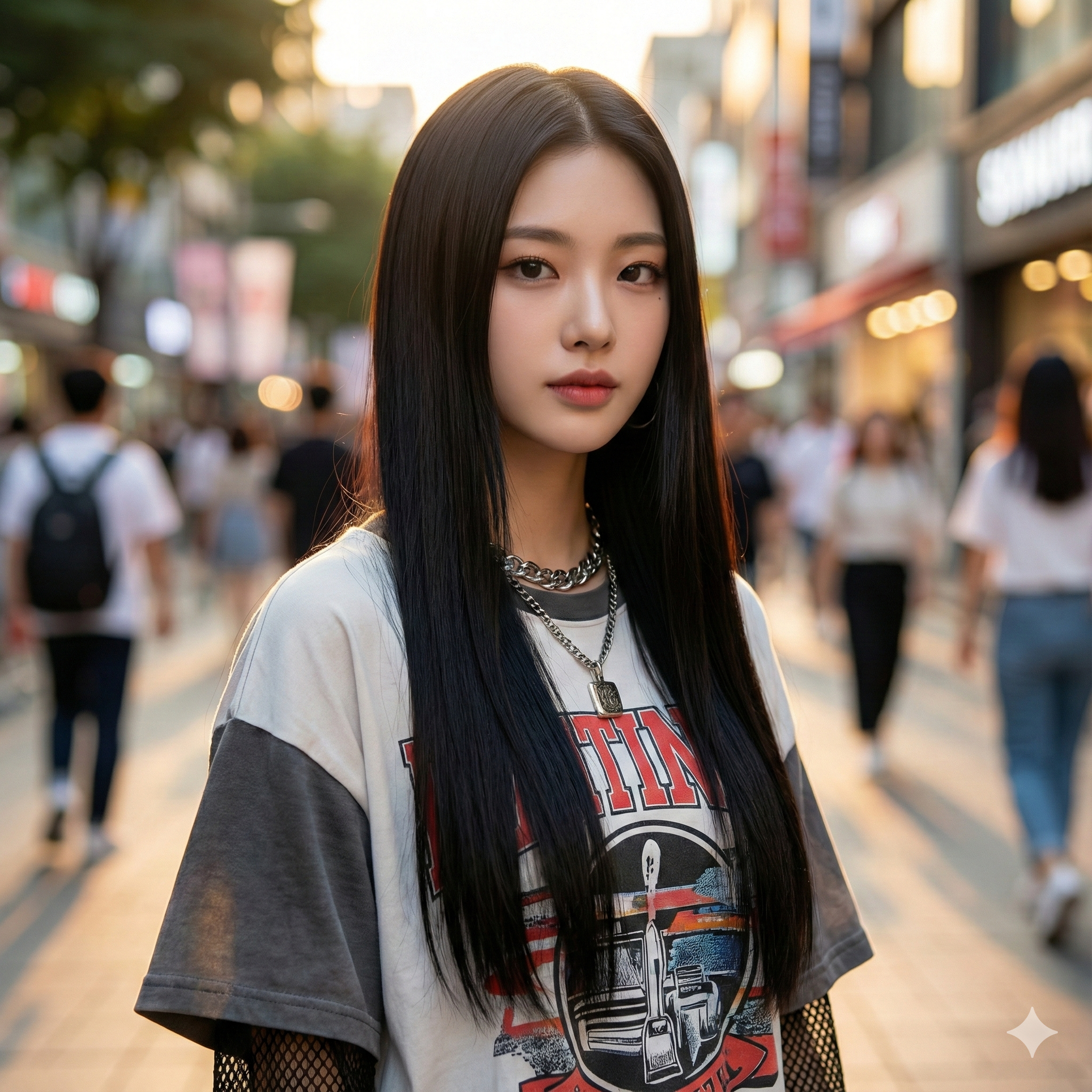 슈프림 실키 스트레이트