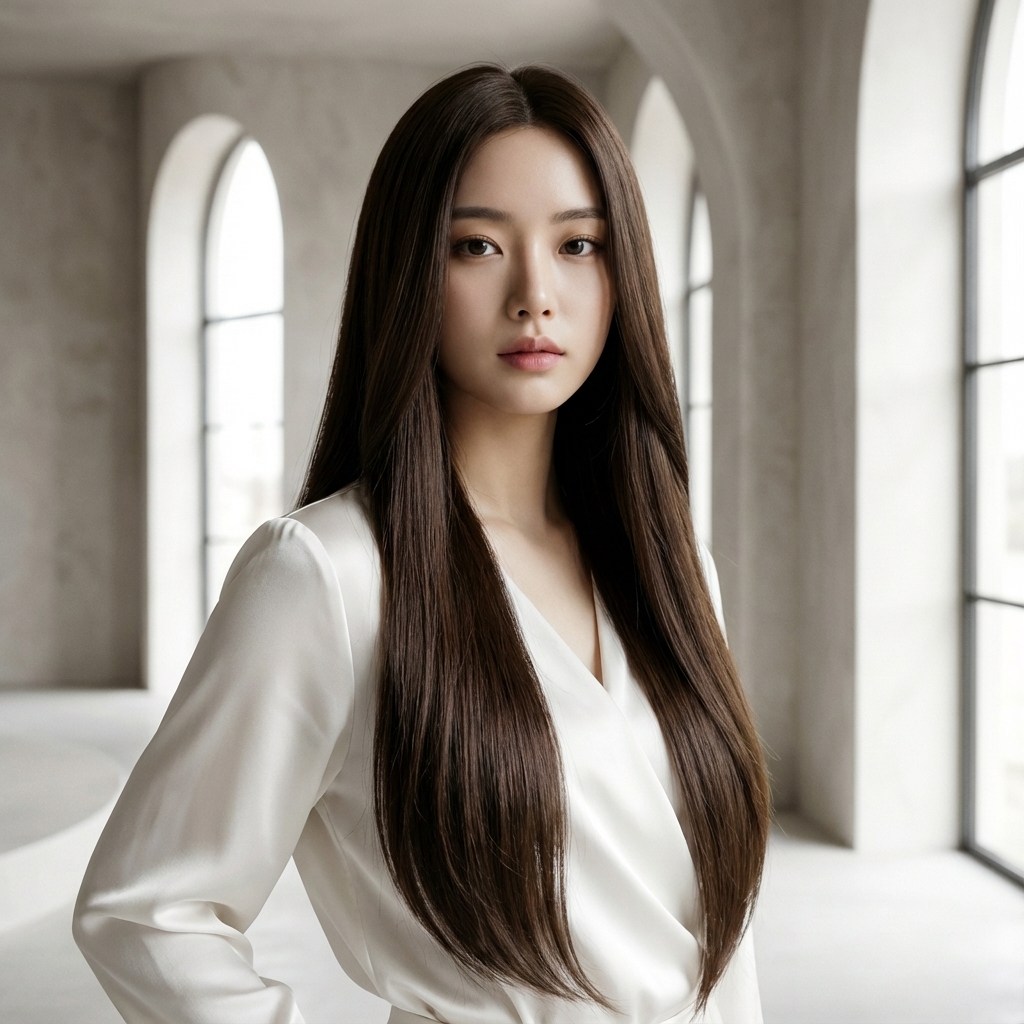 슈프림 실키 스트레이트